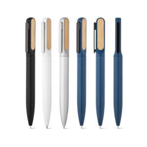 Caneta Alumínio e Bambu