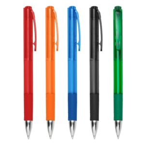 Caneta Plástica Translúcida