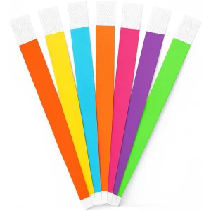 Kit 100 Pulseiras Personalizadas para Eventos